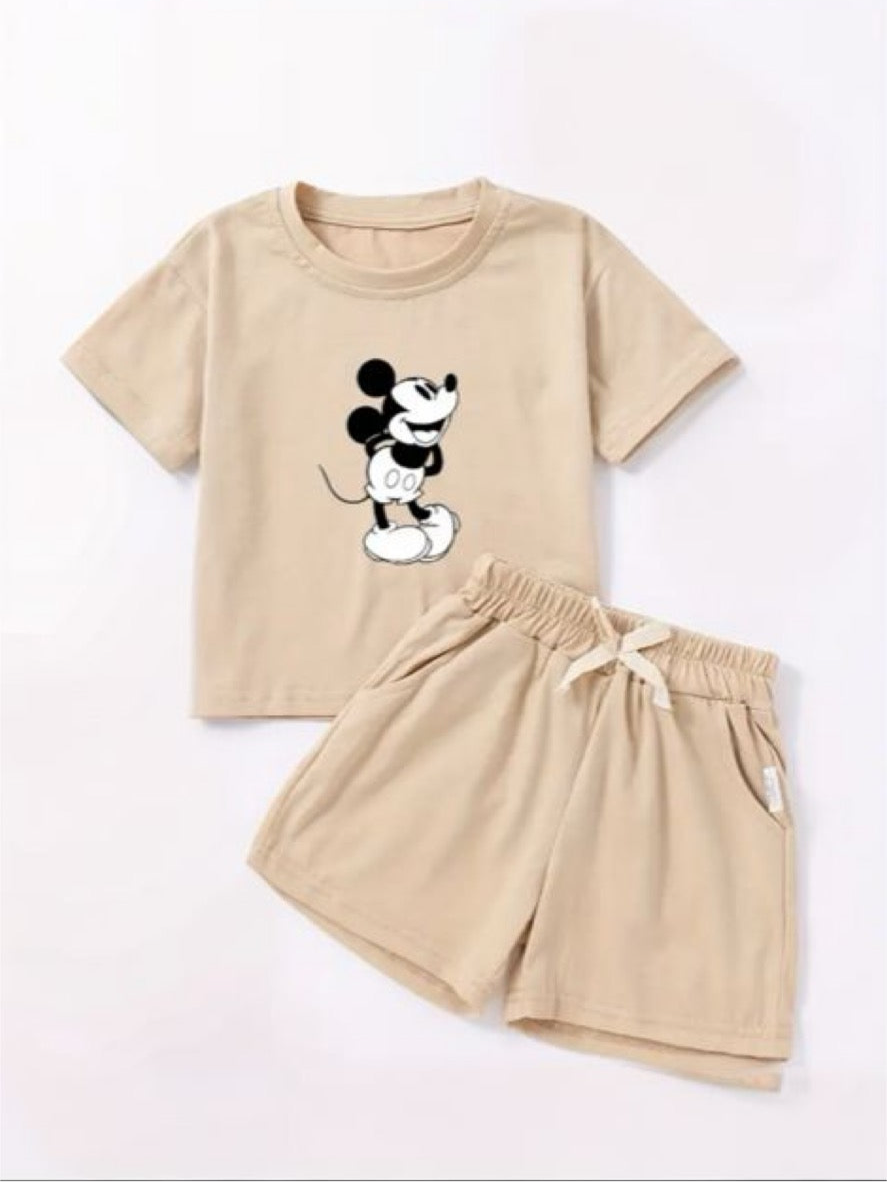 Toddler - Simple Mouse Top and Bottom Set