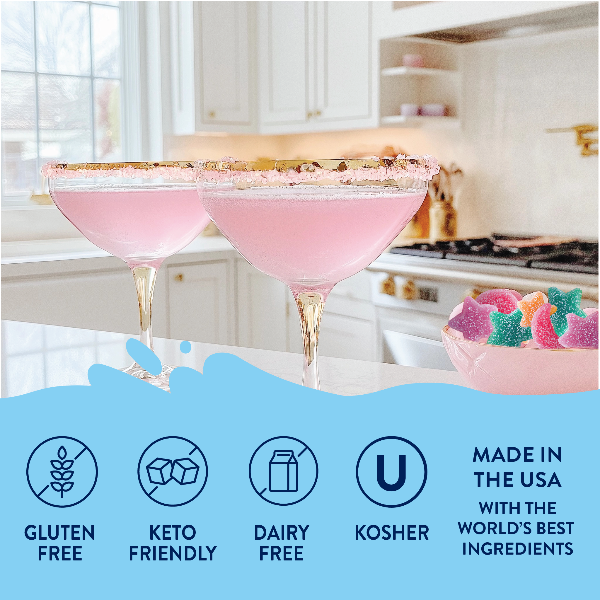 Sugar Free Sour Fairy Dust Syrup