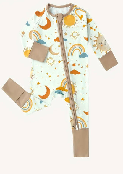 Khaki Solar System Jammies