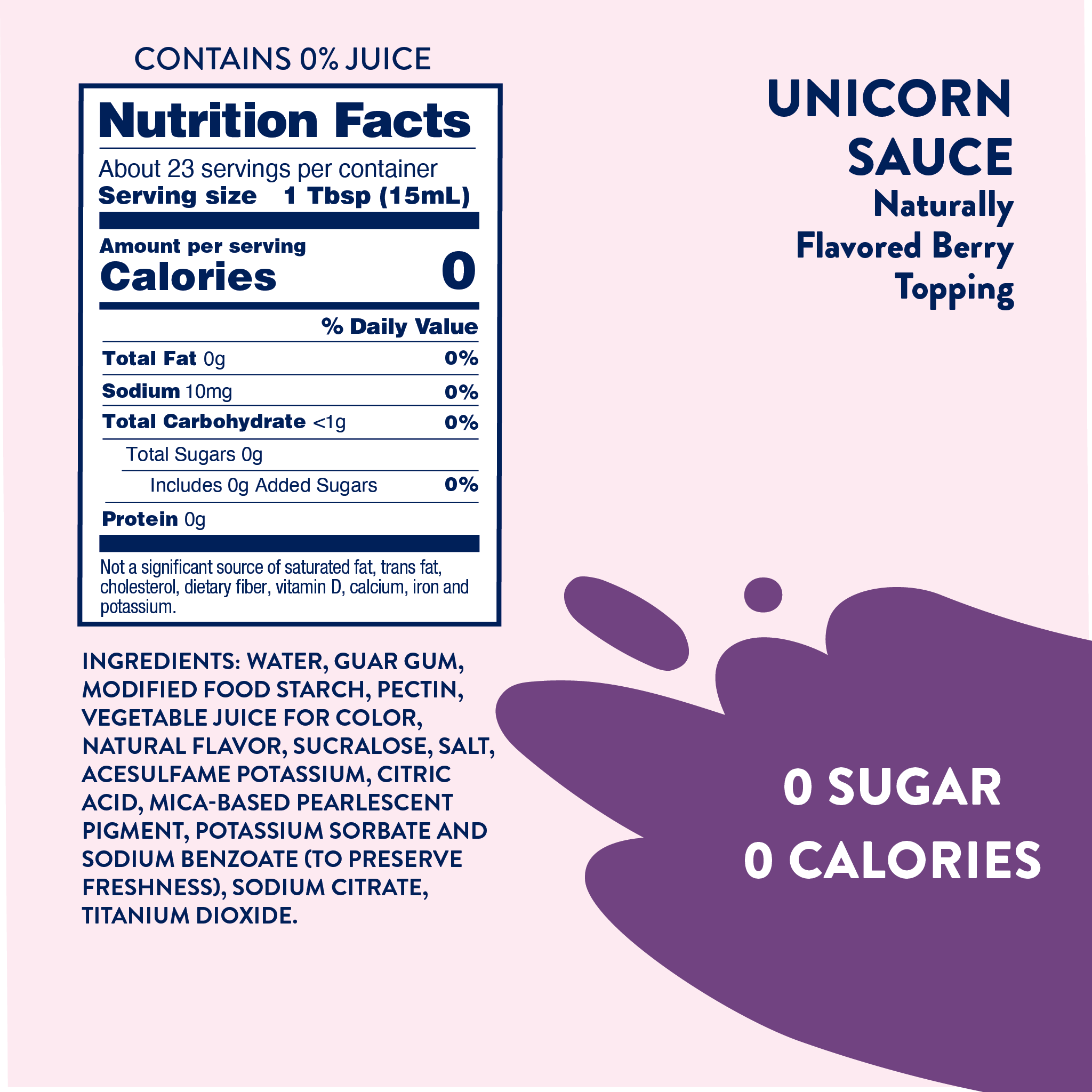 Sugar Free Unicorn™ Sauce