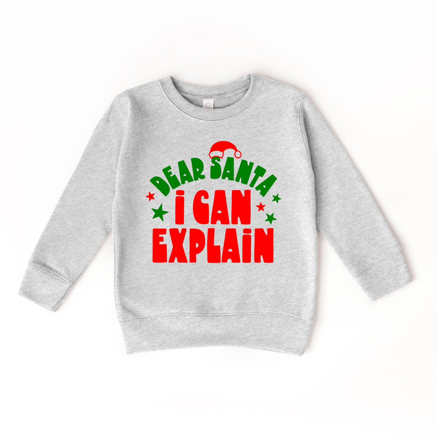 Dear Santa I can explain Kids Pullover Sweatshirt