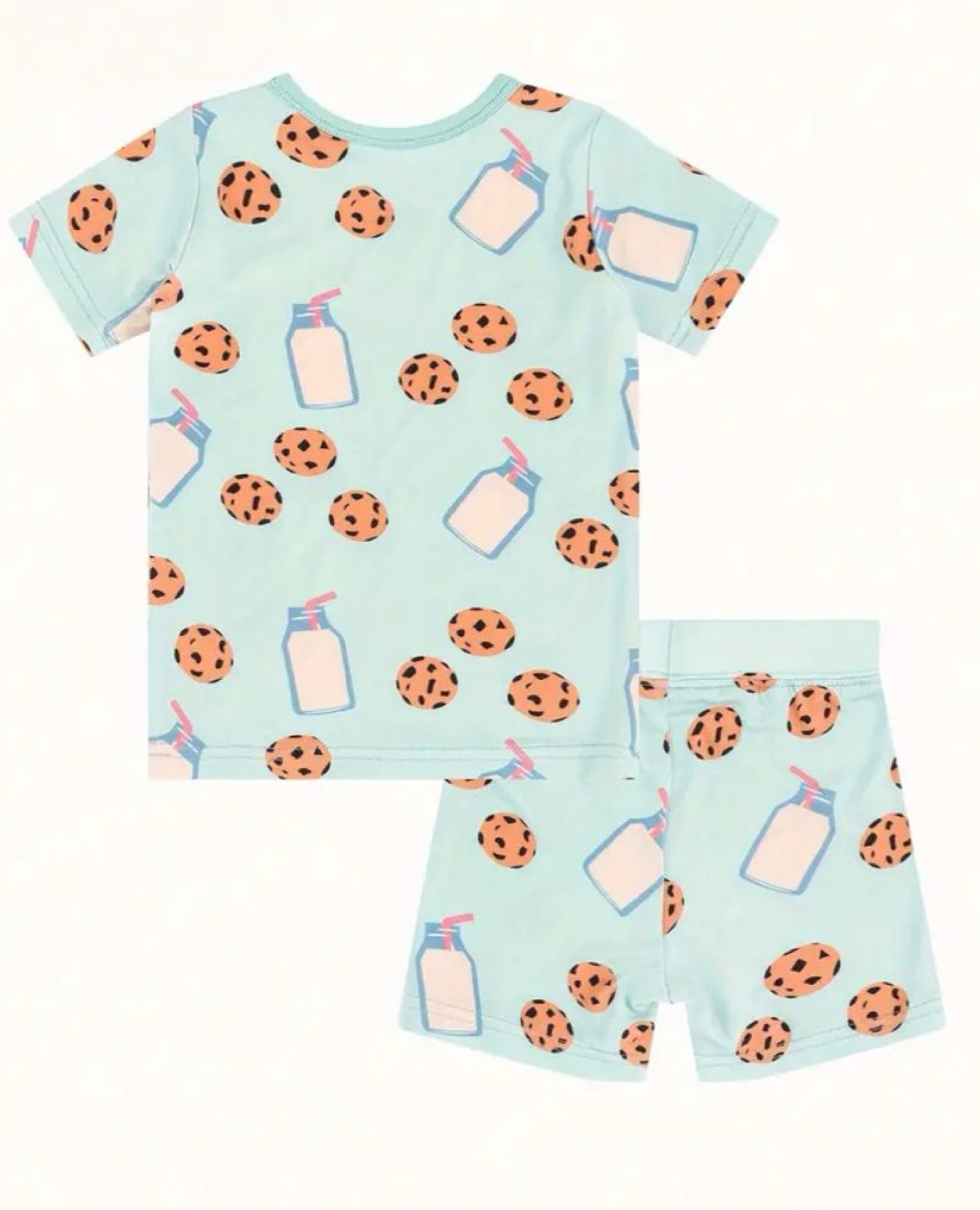 Santa’s Cookies and Milk Toddler Top and Shorts Set