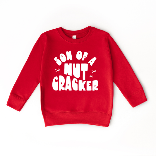 Son of a Nutcracker Kids Pullover Sweatshirt