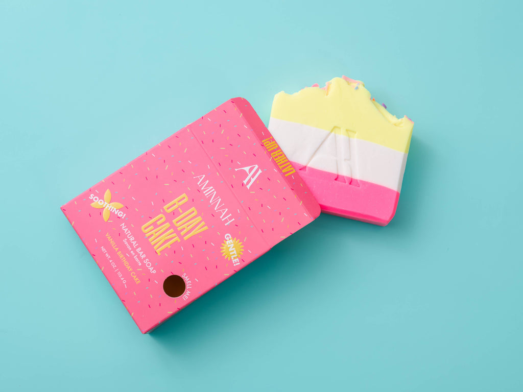 B-Day Cake Bar Soap