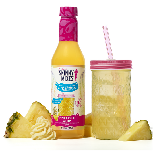 Skinny Sugar Free Pineapple Whip Hydration Syrup with Electrolytes - 375 ml