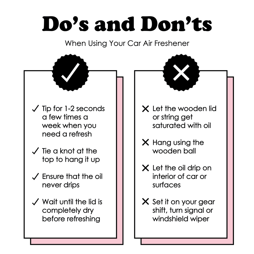 Car Air Fresheners | Fragrance Diffuser - Cinnamon Sugar