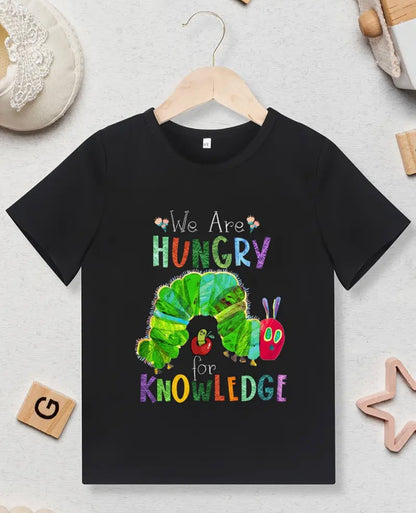 Hungry for Knowledge Kids Tee