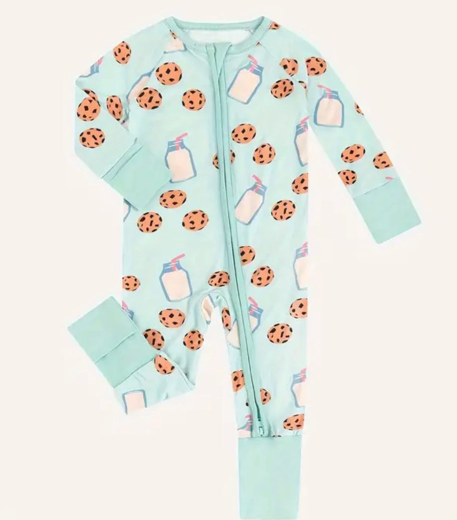 Santa’s Cookies and Milk Baby Onsie