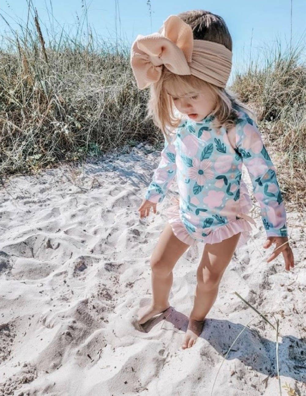 Girls Ruffle Bum Swimsuit