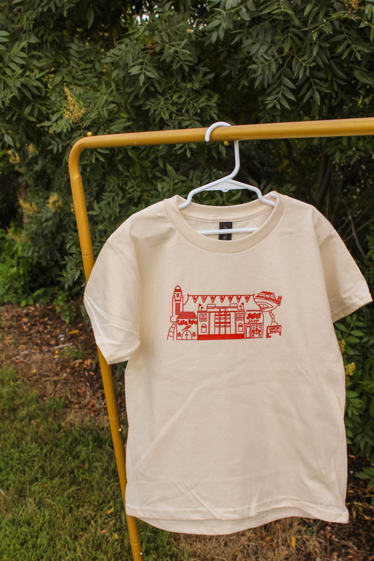 Nebraska Kids Game Day Village Tee