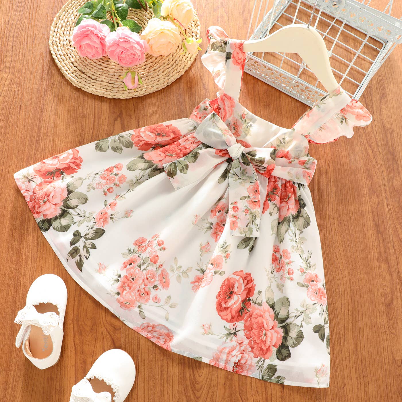 Toddler Girl Floral Dress