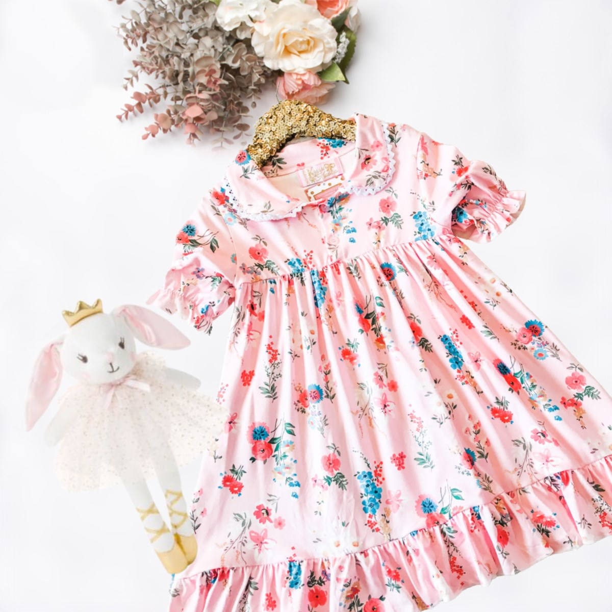 Girls Vintage NightGown