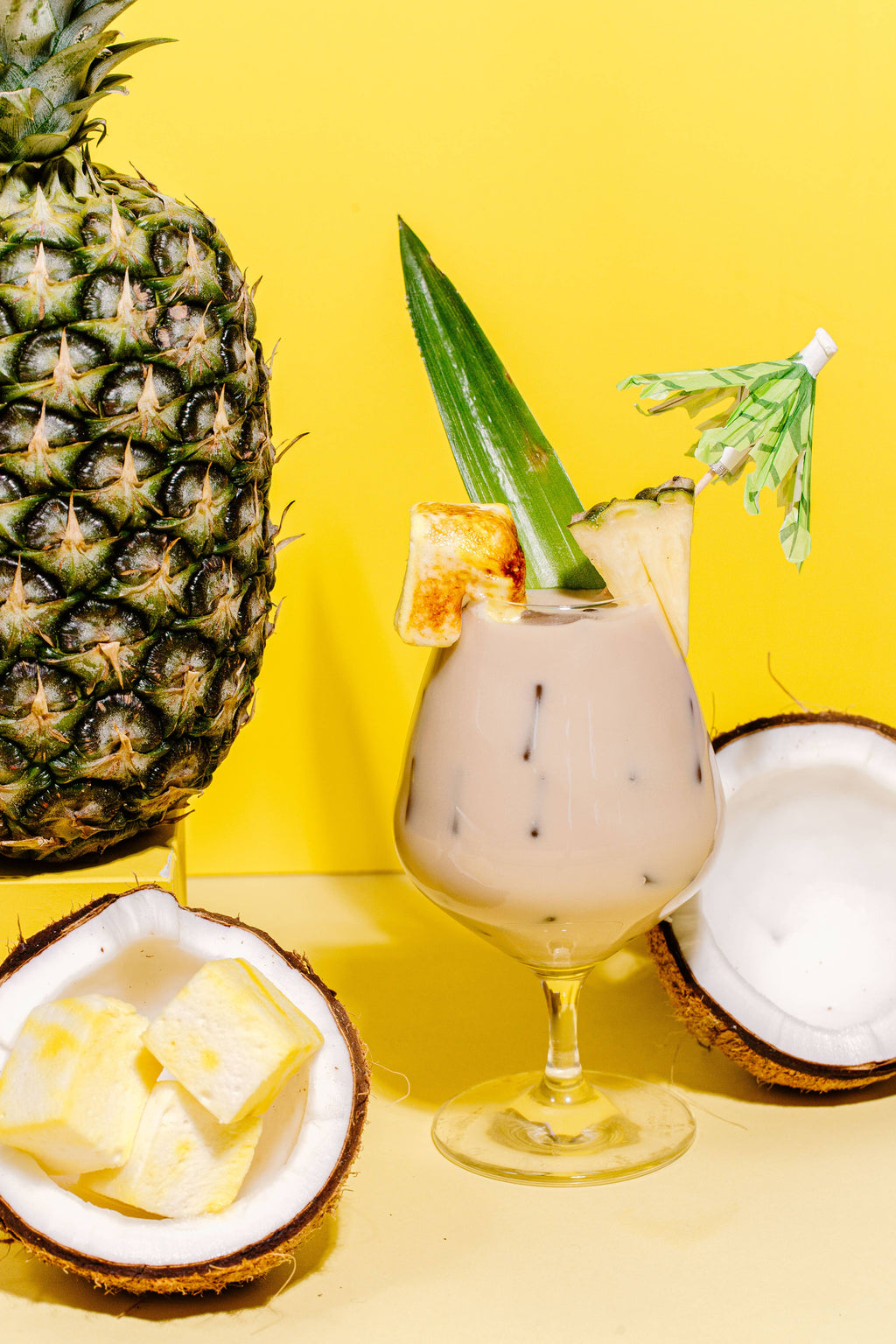 Piña Colada Marshmallows