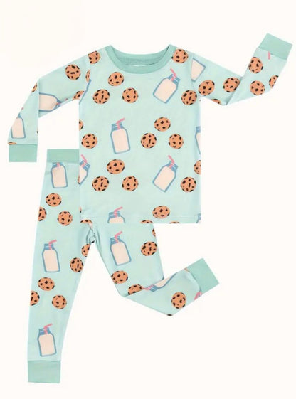 Santa’s Cookies and Milk Baby Two Piece