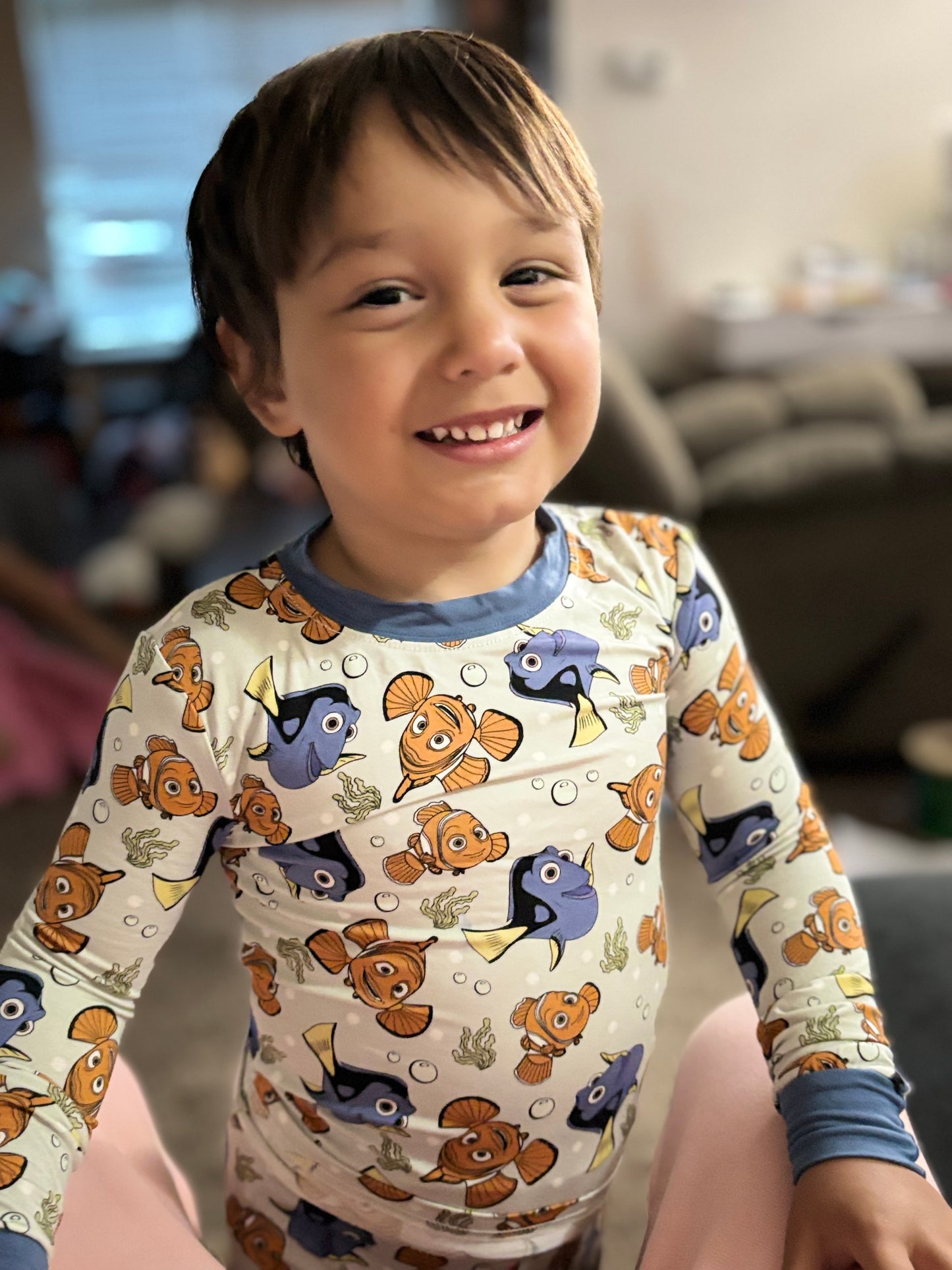 Lost Fish Bamboo PJ Set