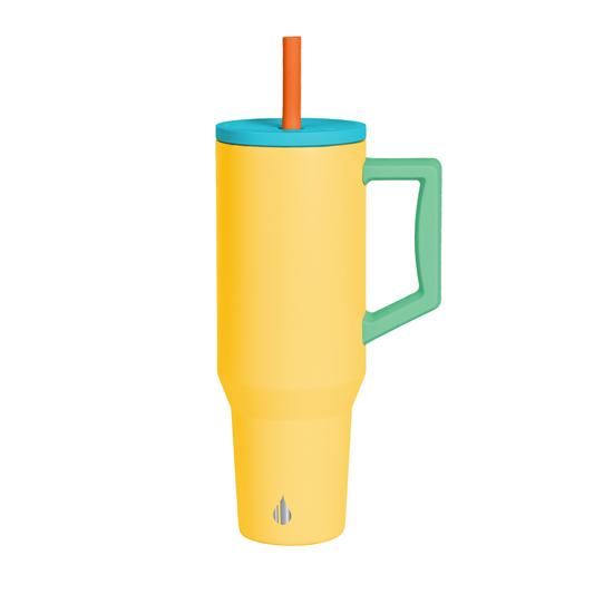 Commuter 40oz Tumbler - Lemon Zest