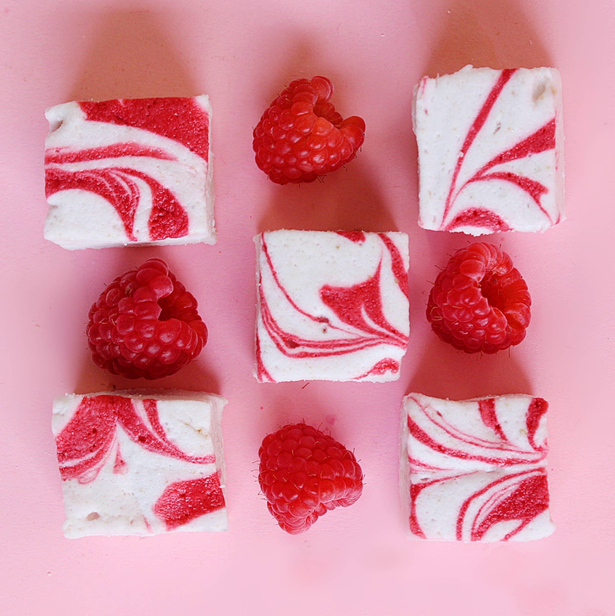 Raspberry Cheesecake Marshmallows