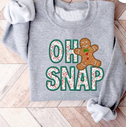 Oh Snap Kids Crewneck