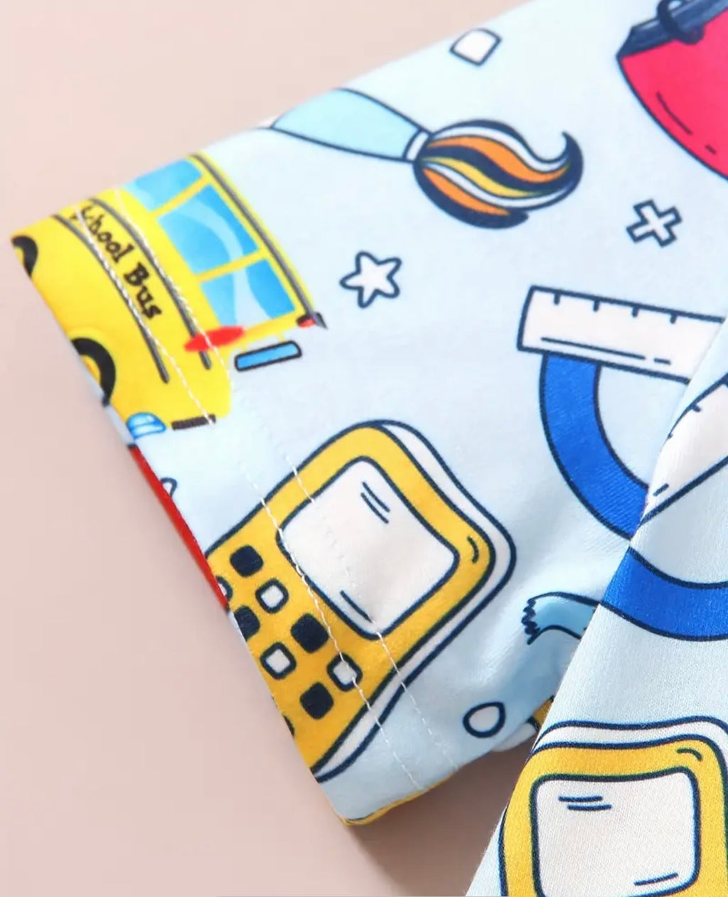 Back to School Button Up Kids Top