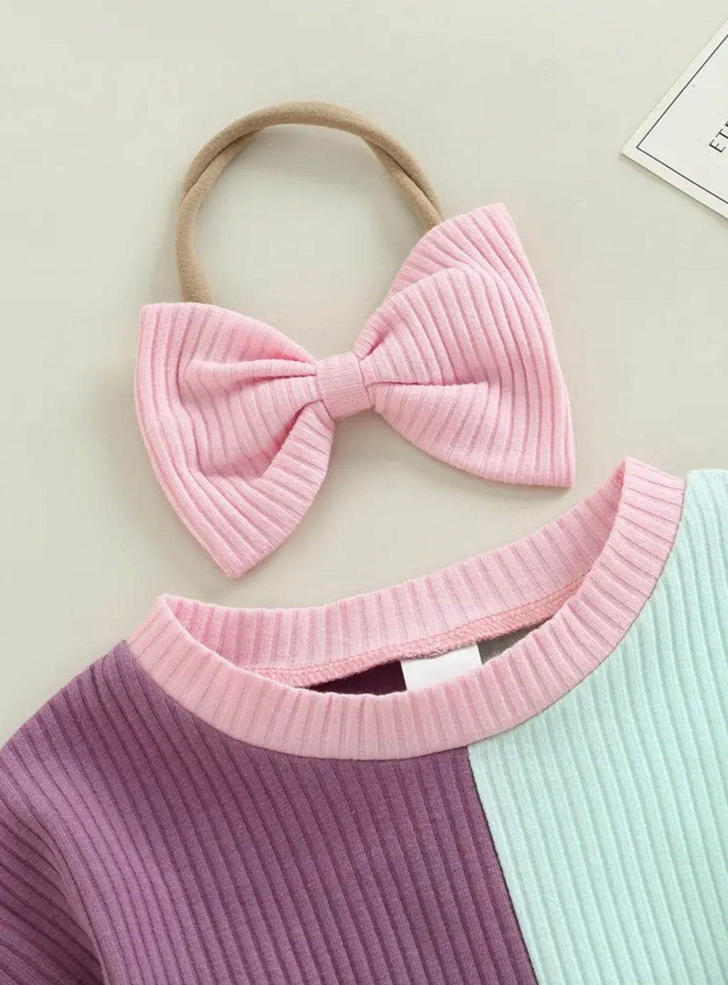 Baby Color Block Romper