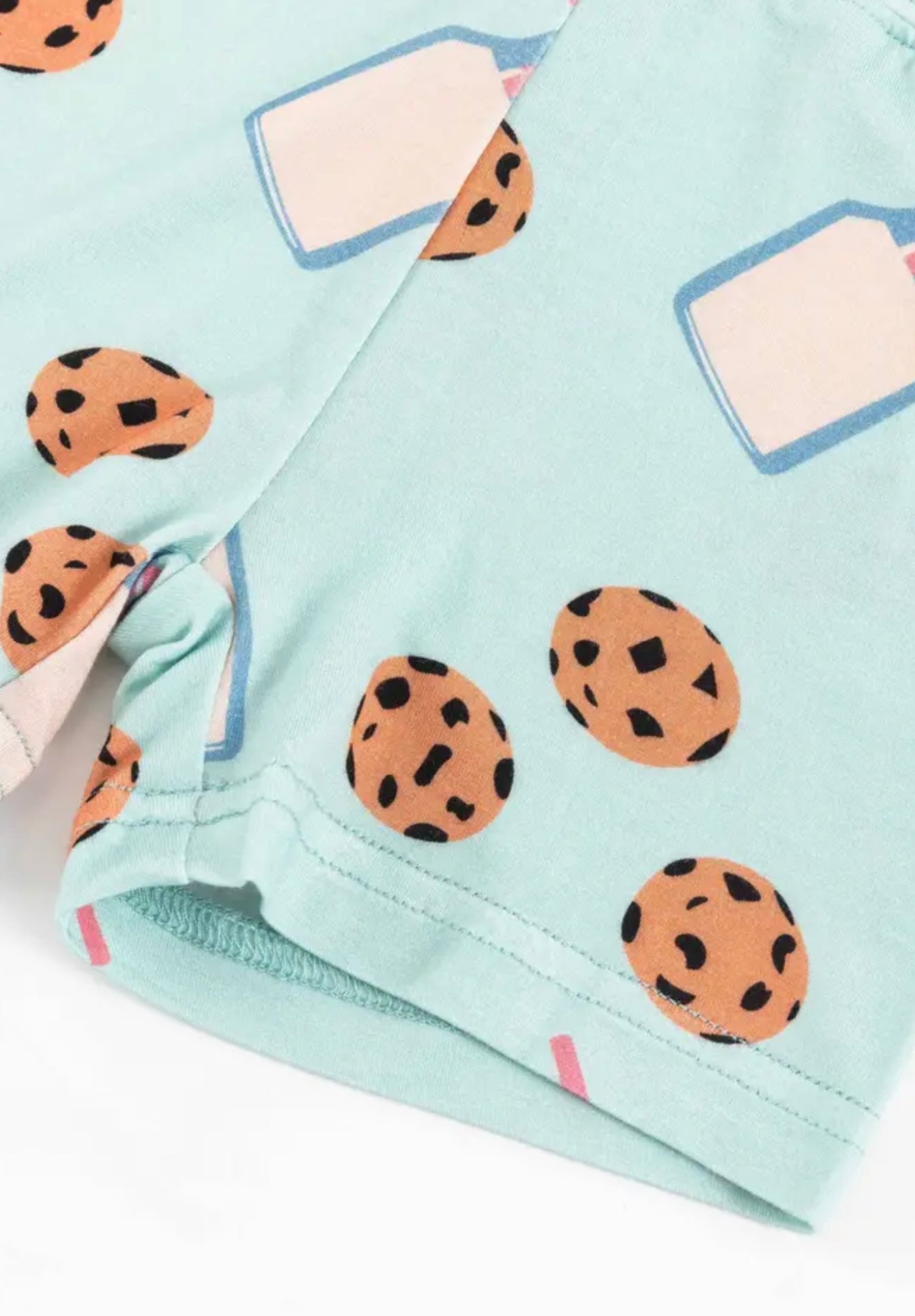 Santa’s Cookies and Milk Toddler Top and Shorts Set