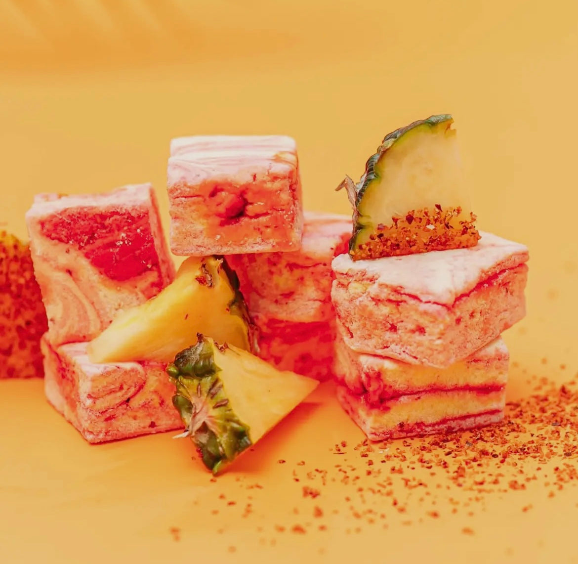 Pineapple Tajín Marshmallows