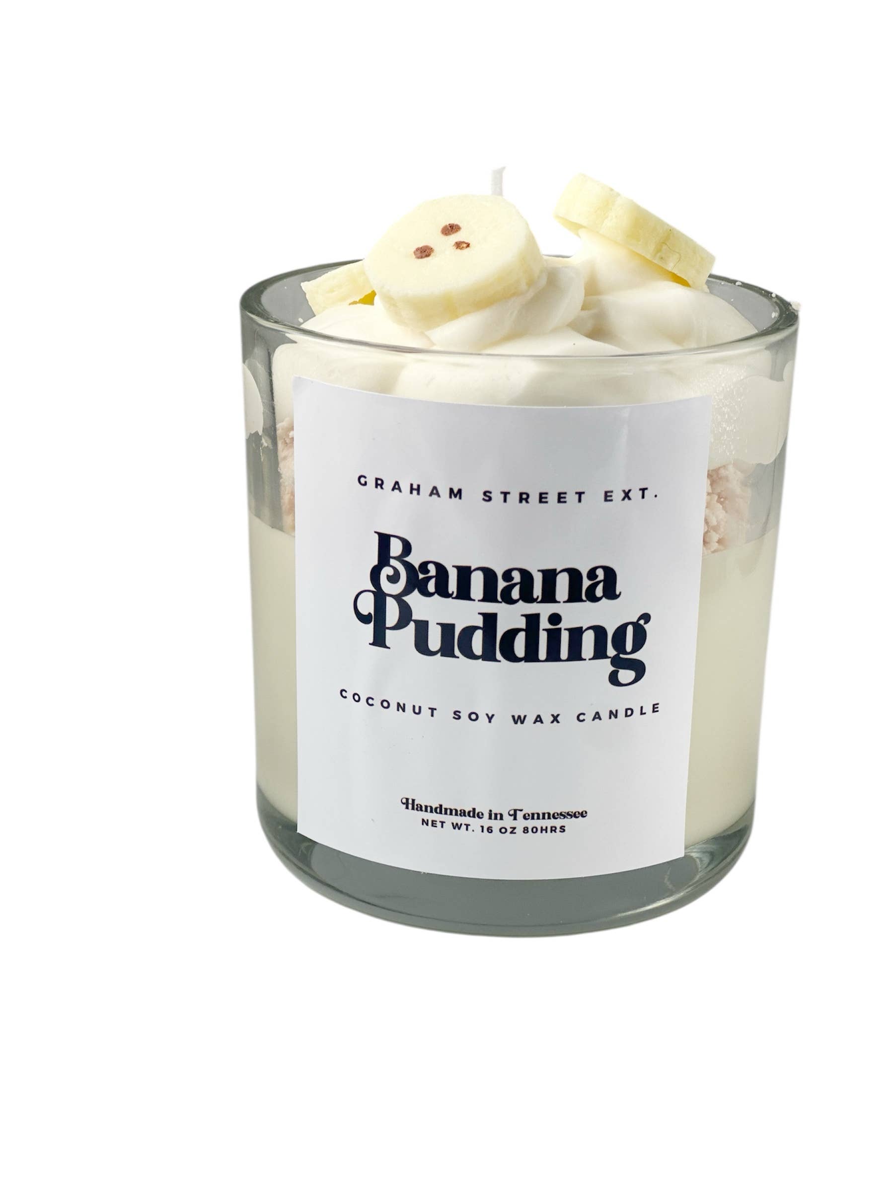 Banana Pudding Dessert Candle 