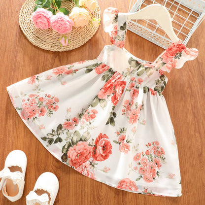 Toddler Girl Floral Dress