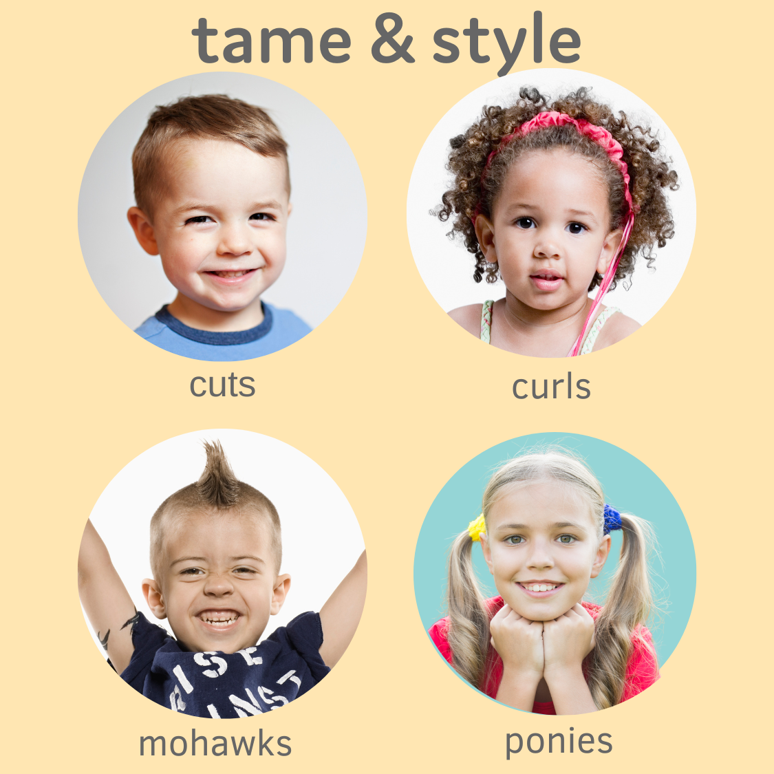 Hair Taming Gel for Kids