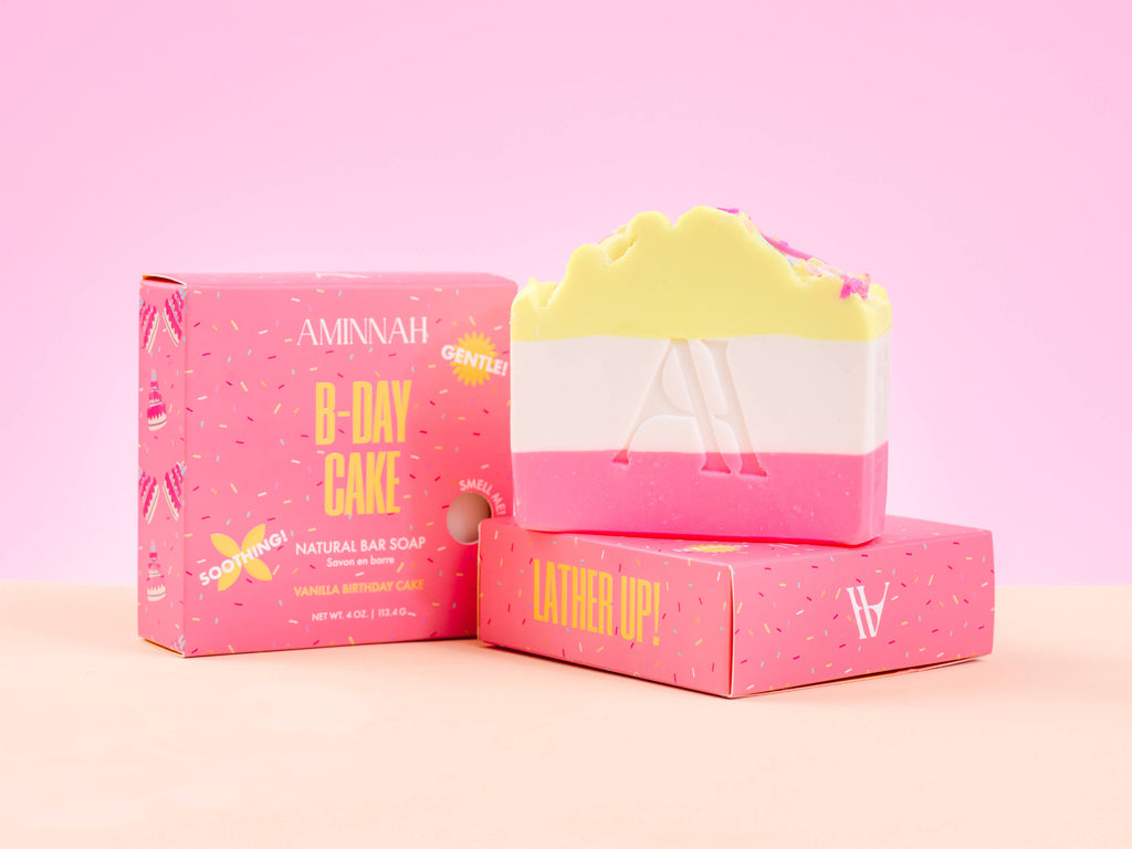 B-Day Cake Bar Soap
