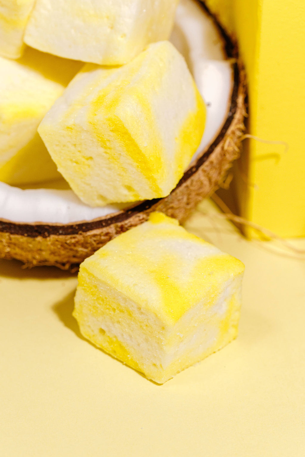 Piña Colada Marshmallows