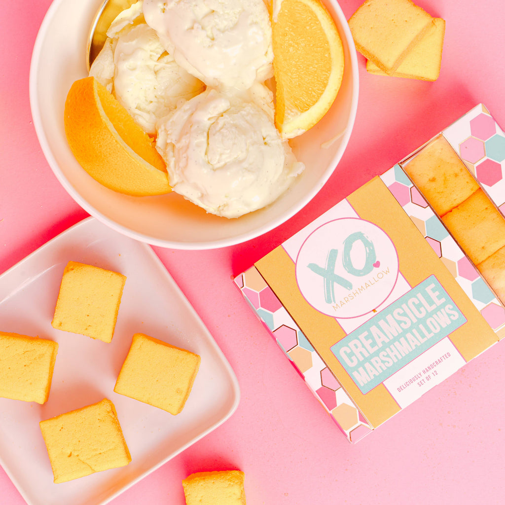 Creamsicle Marshmallows
